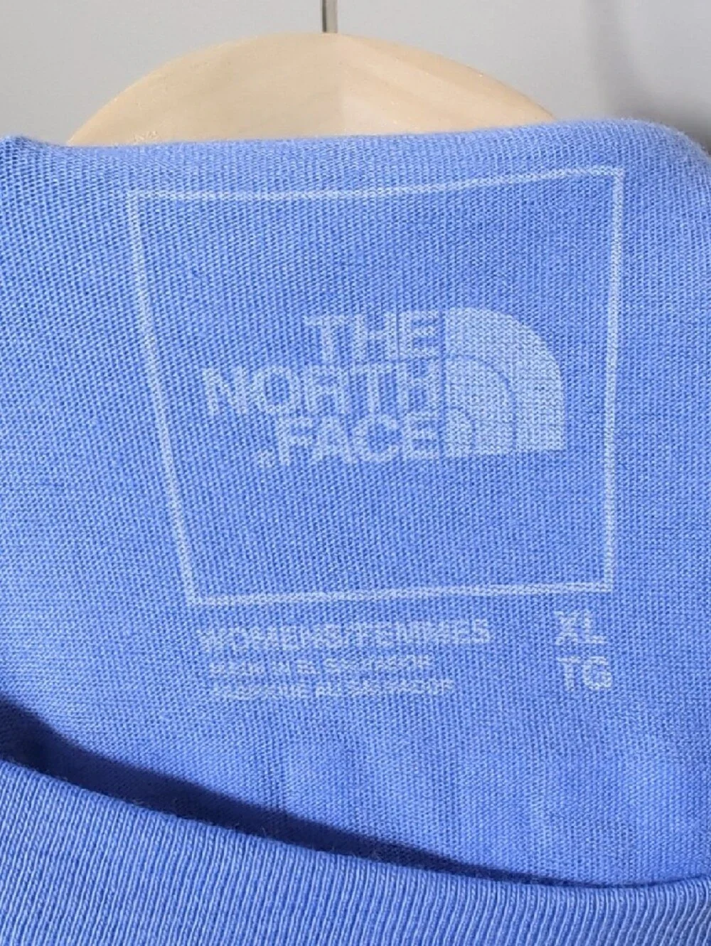 North Face Evolution Oversized Short-Sleeve T-Shirt Women's XL Periwinkle NWT - Picture 14 of 16